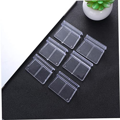 balacoo 10pcs Plastic Aquarium Supports Fish Tank Cover Bracket Home Aquarium Decor