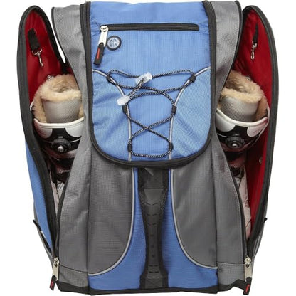 Athalon Everything Boot Bag/Backpack - color: Silver/Black