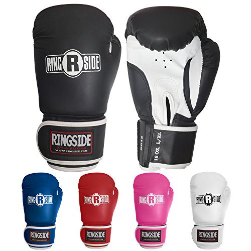 Ringside Youth Striker Training Gloves - color: Black/White