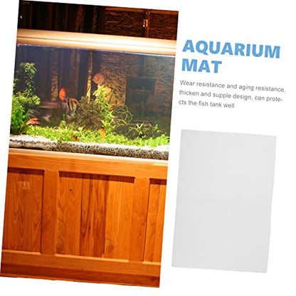 balacoo Fish Tank Cushioning Mat Thickened Non Slip Pad for Aquariums Fish Tank Pad for Better Insulation and Comfort for Betta Fish and Reptile Terrariums