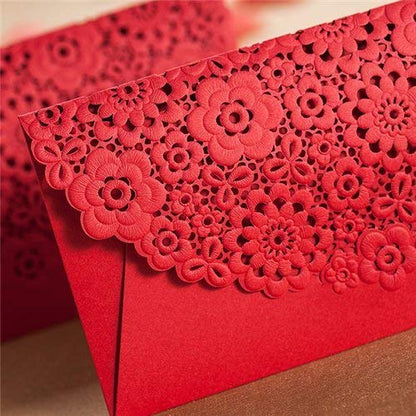 8 PCS Chinese Red Envelopes/Money Pocket/Party Accessory Organizer Envolop for Bussiness Occassion/Invited Card/Wedding/Birthday/New Year Party (8PCS) - color: 8PCS
