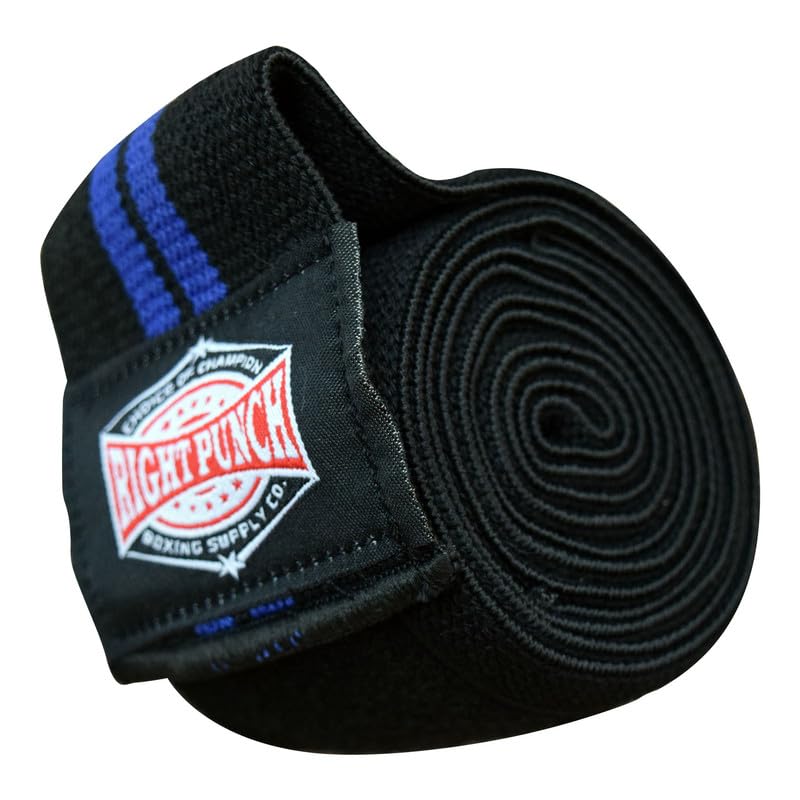 ProShield Boxing Wraps| 180-Inch Bandages| Boxing Hand Wraps Protection for Muay Thai MMA and Kickboxing - color: Blue, size: 196"