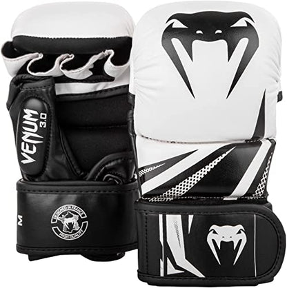 Venum Challenger 3.0 Sparring Gloves - color: White/Black, size: Small