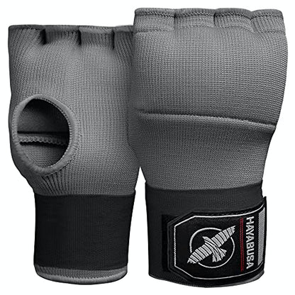 Hayabusa Quick Gel Boxing Hand Wrap Gloves - color: Grey, size: X-Large