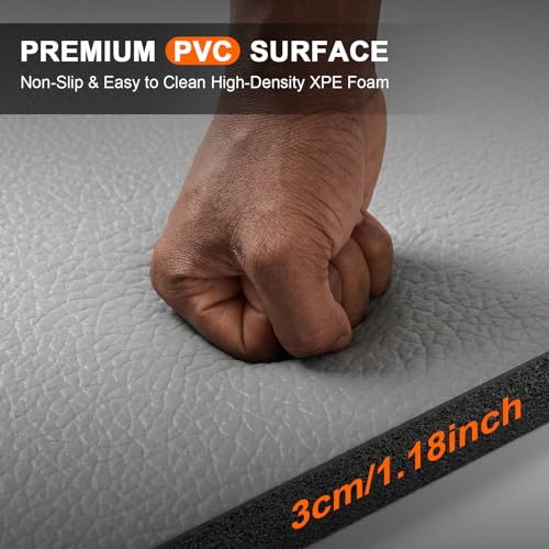 10' x 10' Wrestling Mat (118" x 118" x 1.18") Roll-Up Jiu Jitsu Mat for Home Gym, BJJ, MMA, Grappling, Judo & Martial Arts Training, Durable Non-Slip Folding Exercise Mat - color: Gray