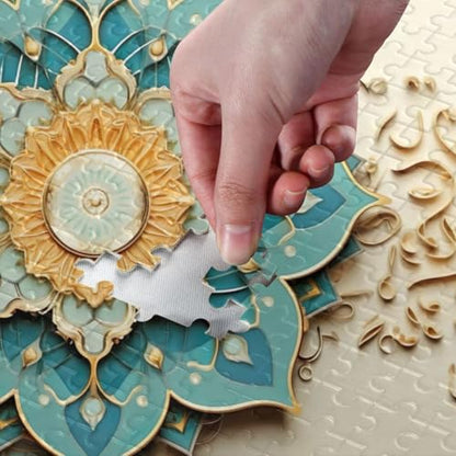 Jigsaw Puzzles 1000 Pieces for Adults Kids Ramadan Kareem Eid Al Adha Mubarak Muslim Game Artwork Toy Gifts 202a5287