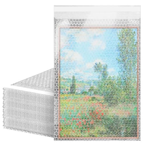 Shipping Bubble Bag, 12 x 15.5 Inches. 150 Pack Clear Bags for Packaging. Self Seal Bubble Pouches for Packing. Waterproof Polyethylene Storage Moving Bags. Packing Materials for Fragile Items - size: 12" x 15.5" / 150 Pack