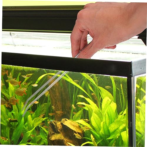 HANABASS 1set Aquatic Plant Cleaning Tools Scissors Ergonomic Tweezers and Landscape Spatula for Tank Maintenance