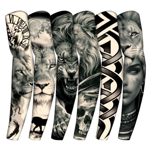 YARIEW Temporary Tattoo Sleeves for Men Arm Sleeves for Men - color: Multicolor-14