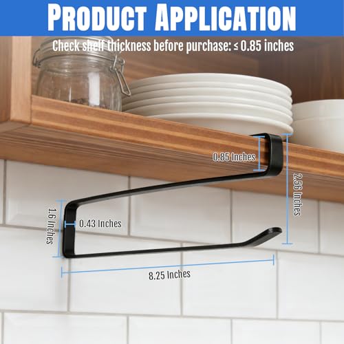1 Pack Tumbler Lid Organizer, Versatile Cup & Water Bottle Lid Holder, Upgraded Kitchen Space Saver & Under Cabinet Storage, No Adhesive or Drilling Needed, Multi-Use Tumbler Lid Holder, Black - style: 1 Pack, Black