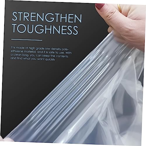 PRETYZOOM 20PCS Leak-proof Live Fish Transport Bags Sturdy Plastic Aquarium Packing Pouches for Fish Fry for Home Aquariums and Outdoor Travel - size: 45X85X0.1CM