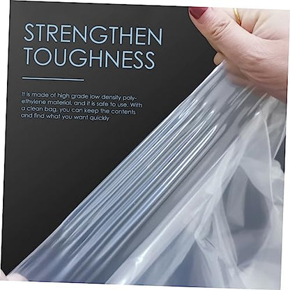 PRETYZOOM 20PCS Leak-proof Live Fish Transport Bags Sturdy Plastic Aquarium Packing Pouches for Fish Fry for Home Aquariums and Outdoor Travel - size: 45X85X0.1CM