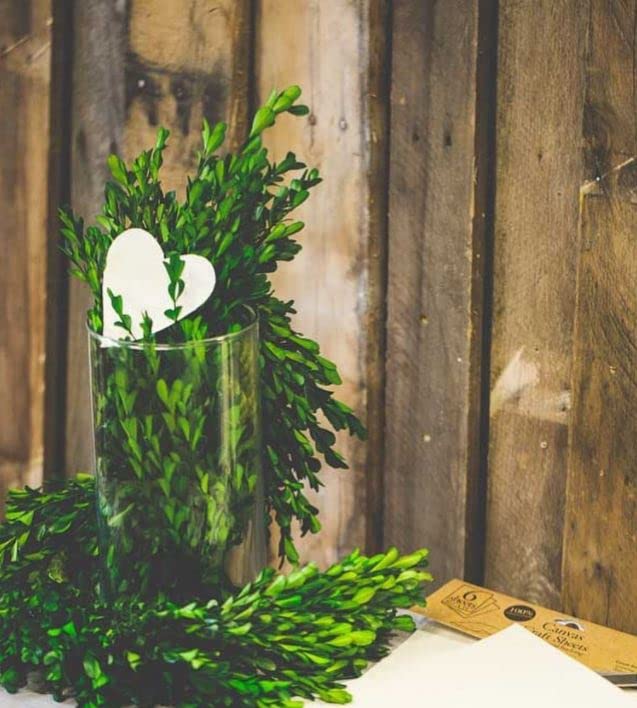 Richland Preserved Boxwood Garland 70" Set of 4 - color: Green, size: 70'' (Set 4)