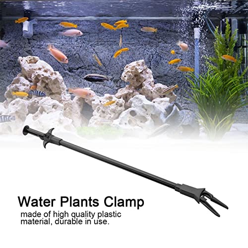 Aquascaping Plastic, Aquarium Ts 50Cm Handle Grabber, Aquarium Ts Plastic For Fish, Trimming Adjustment, Ergonomic Non-Slip Grip