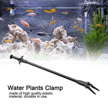 Aquascaping Plastic, Aquarium Ts 50Cm Handle Grabber, Aquarium Ts Plastic For Fish, Trimming Adjustment, Ergonomic Non-Slip Grip