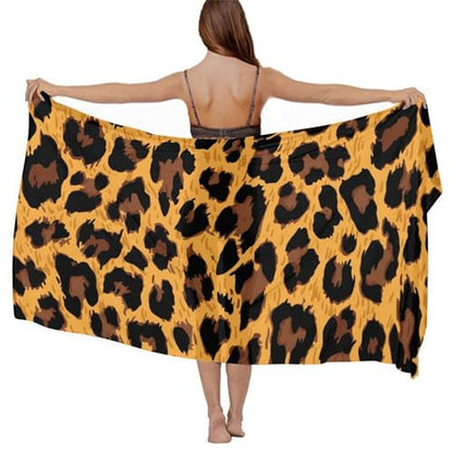 Chiffon Shawl Scarf Sarong And Sun Protective Shawl Long Lightweight Travel Scarf - color: Color160
