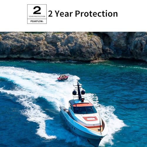 PEAKFLOW Towable Tube,Boat Tube,1-3 Person,Tubes for Boating,PVC Liner and Full Nylon Cover,Lake & Ocean Fun - size: 3 Rider Horizon