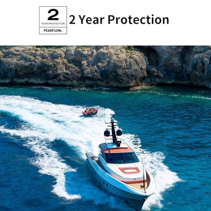PEAKFLOW Towable Tube,Boat Tube,1-3 Person,Tubes for Boating,PVC Liner and Full Nylon Cover,Lake & Ocean Fun - size: 3 Rider Horizon