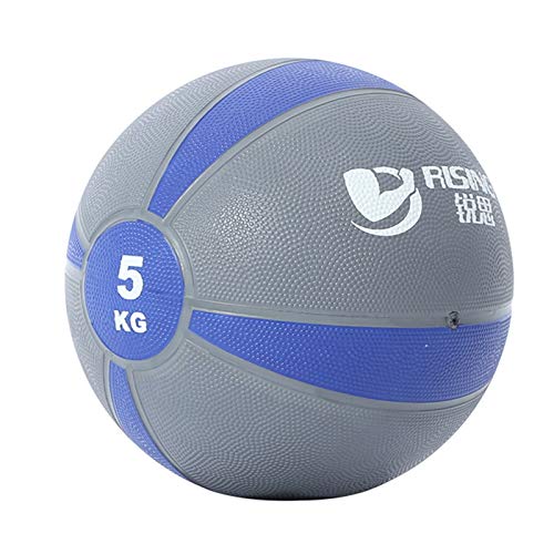 Medicine Balls Rubber Medicine Ball, Aerobic Core Training Elastic Fitness Ball, 1KG/2KG/3KG/4KG/5KG/6KG/7KG/8KG/9KG/10KG (Size : 5kg/11lbs) - size: 5kg/11lbs