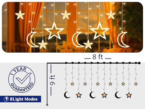 OLEEK ramadan decorations for home 2026 set ( ramadan's lights -2 rmadan banner -18 ramdan balloons - card) ramadan decor - ramadan gifts for kids - ramdan decoration - زينة رمضان كريم ديكور