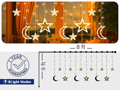 OLEEK ramadan decorations for home 2026 set ( ramadan's lights -2 rmadan banner -18 ramdan balloons - card) ramadan decor - ramadan gifts for kids - ramdan decoration - زينة رمضان كريم ديكور