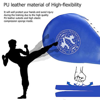 Kickboxing Pad, Taekwondo Double Kick Train Strike Pad Target Tae Kwon Do Karate Kickboxing for Kids Youth Adult