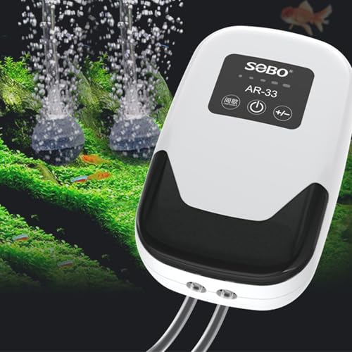 Oxygen Air Pump USB Rechargeable Battery Powered Oxygen Pump 70 Hours Work | Quiet Oxygen Pump for Aquarium, Outdoor Fishing, Aquatic Transport, Aquatic Market