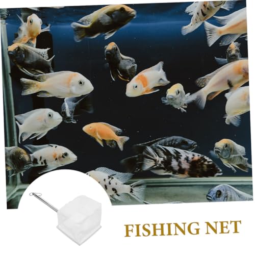 ABOOFAN 3pcs Telescopic Fishing Net Set Portable Stainless Steel Landing Nets with Fine and Coarse Mesh Flexible Sturdy Catch for Freshwater and Saltwater Anglers