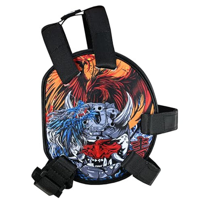 ROAR-INT Kid's Ear Guard BJJ Grappling Head Guard Adjustable Wrestling Headgear for Boys and Girls Earguard MMA Jiu Jitsu (Dragon) - color: Dragon