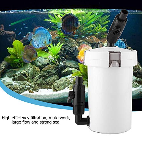 Fdit Aquarium Fish External Canister Filter with Pump Table Mute Filters Bucket HW-602 HW-603 HW-602B HW-603B(602)