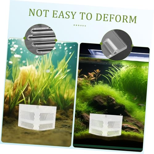 DIY Fish Tank Divider Acrylic Aquarium Partition Sand Guard Pump Guards for Clean Environment