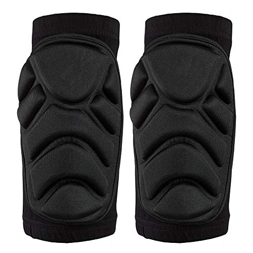TTIO Elbow Protection Pads, Thick Sponge Anti-Slip, Collision Avoidance Elbow Guard Sleeve Brace Support Skiing Skating Snowboarding Unisex - size: Small