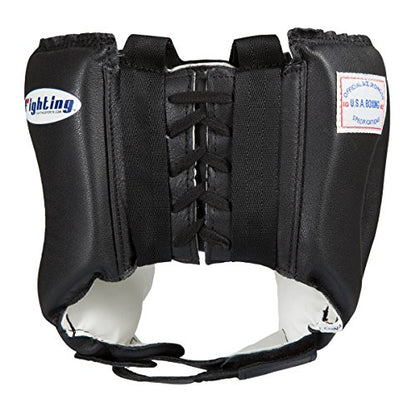 USA Boxing Competition Headgear (Cheek), Black, Medium