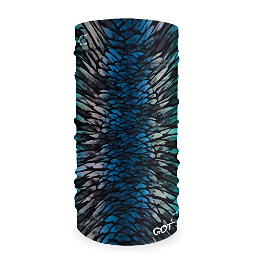 GOT Sports Tube Bandana - Neck Gaiter for Women Men, Face Mask, Neck Wrap, Head Scarf, Curly Hair Sleep Protection - color: Abstract Wing