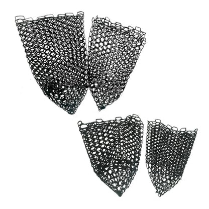 Portable Silicone Landing Net Soft Meshes Wear Fishing Replacement Meshes Net Fishing Tool Accessories Enduring Fishing Replacement Meshes Net - color: C