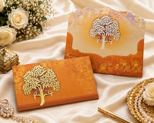 Tree of Life Wedding Money Envelopes (Pack of 10) - size: Life of tree 3 envelope (10)