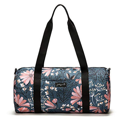 19” Barrel Womens Duffel/Gym/Weekender Bag (Navy Floral) - color: Navy Floral