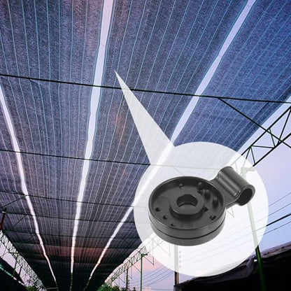 BESTonZON 20pcs Plastic Buckle Clips for Gardening Accessories, Sunshade Mesh Clamps for Greenhouse Netting, Sturdy Garden Mesh Fixing Clips for Outdoor Agricultural and Livestock Use