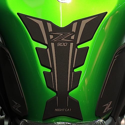 NIGHT CAT Motorcycle Gas Tank Protectors pad,Fuel Tank Protection Sticker,Compatible with Z900,Fuel Tank Side Traction mat,Anti-Slip(Tank pad) - color: Z900 Tank Pad
