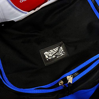 AAMA Martial Arts Taekwondo Sparring Gear Equipment Bag - color: Blue