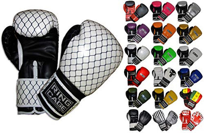 Gym Training Stand-Up Boxing Gloves - color: Cage Printed, size: Regular weighs 12oz