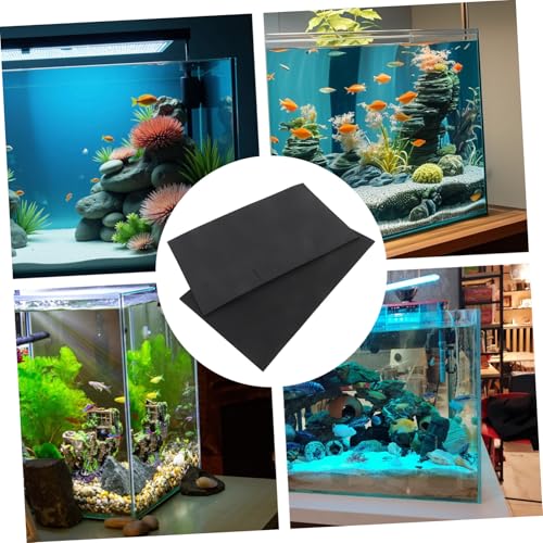 BESTonZON 2pcs Non Slip Aquarium Leveling Mat Fish Tank Pad for Stability and Safety Lightweight Under Tank Cushion for Aquatic Pets and Reptiles