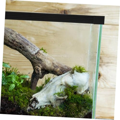 Abaodam Safety Edge Protector for Fish Tanks Aquarium Double-Layer Provides Against Wear and Tear Easy Access for Feeding and Care - size: 40.00X40.00X2.50CM