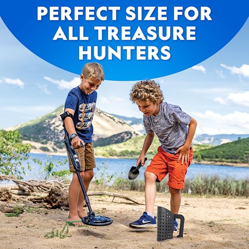 National Geographic Metal Detector Sand Scoop and Shovel Tool Set | Metal Detecting Sand Scoop, Compact Shovel, Beach Sand Sifter, Treasure Hunting Accessories, Durable Tool Set