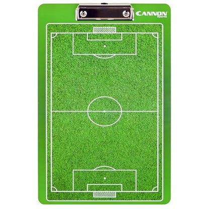 Cannon Sports Dry Erase Coaches Board with Marker - Double-Sided Dry Erase Coaching Board for Baseball, Basketball, Football, Soccer, and Hockey - Perfect for Practices and Games (Soccer) - style: Soccer
