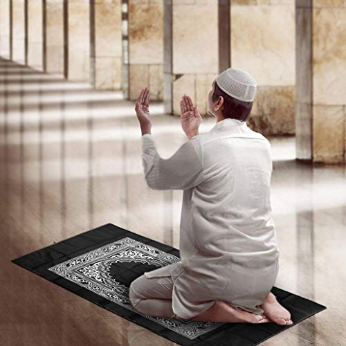 Portable Prayer Mat Rug with Vintage Pattern E