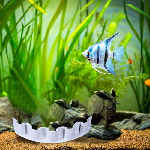 Aquarium Substrate Divider Fish Tank Sand Screen Substrate Fence | Water Plant Fish Tank Bottom Fence, Separate Gravel in Aquarium or Terrarium - color: Style B