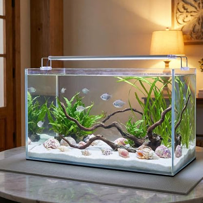 18 x 36 Inch Fish Tank Pad, 6mm Aquarium Leveling Mat, Gray | Water-Resistant Surface, Easy to Cut, Helps Cushion the Tank Base, Suitable for Aquariums and Terrariums - color: Gray, size: 18 x 36in