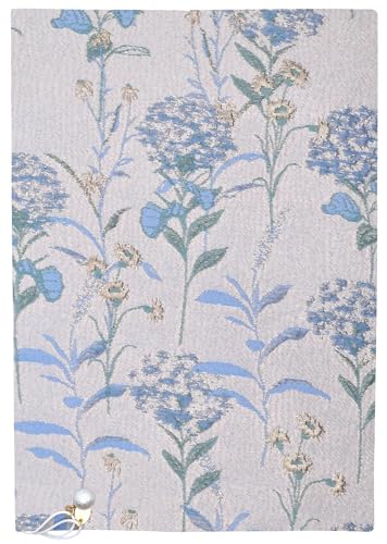 BLBMH 10x7 Fabric Book Cover for Hardcover Paperback Bible - Dandelion Blue - color: Dandelions Blue