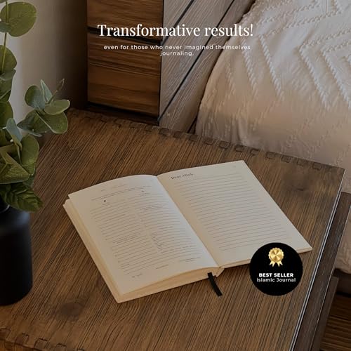 My Journey to Jennah: 5-Minute Guided Islamic Gratitude & Manifestation Journal - Undated Self-Care Book with Daily Dua, Dhikr, Quran Verses, 99 Names of Allah, and Hadith - Cultivate Positivity & Mindfulness | Muslim Gifts